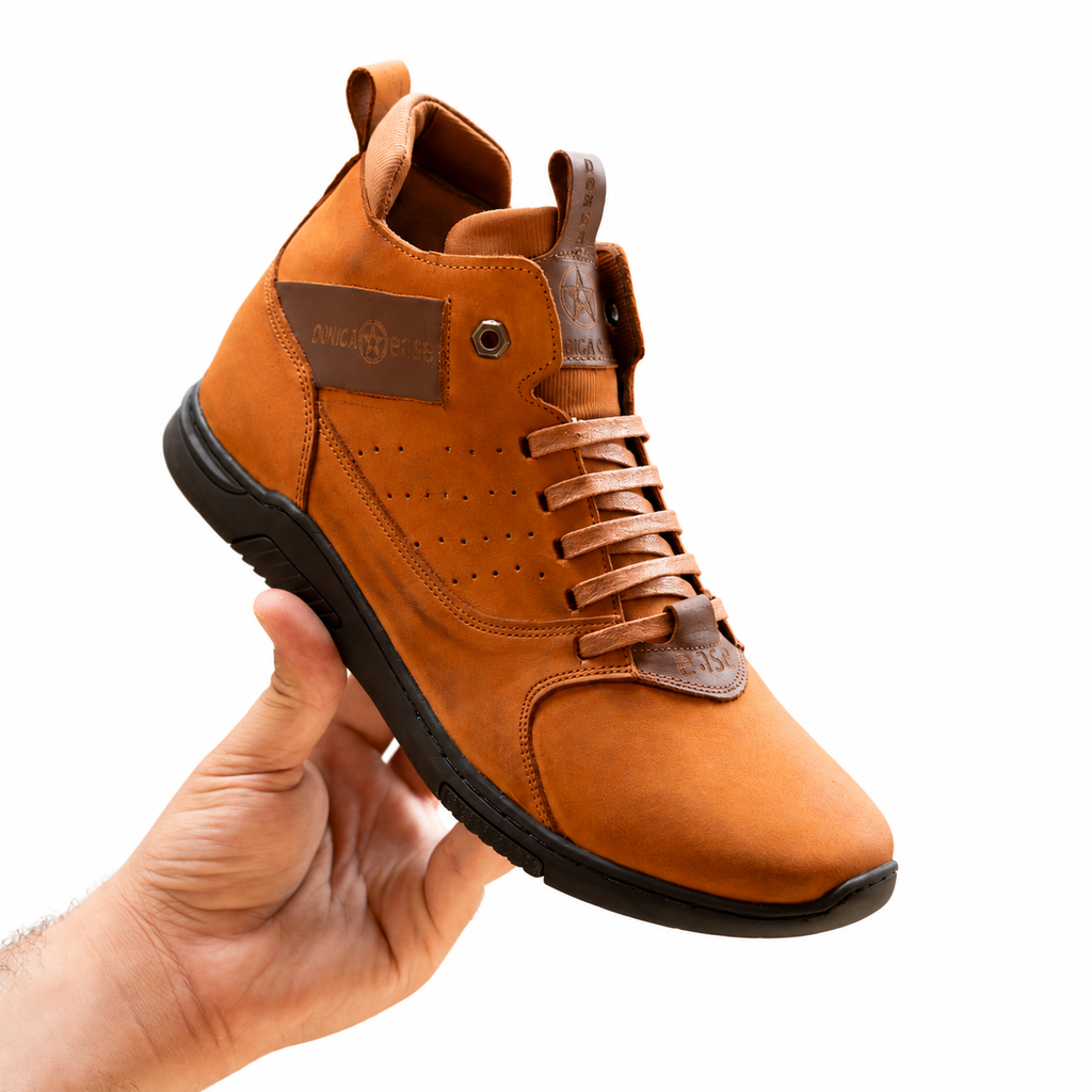 RAWI Urban Leather Shoes – Camel