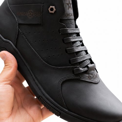RAWI Urban Leather Shoes – Black