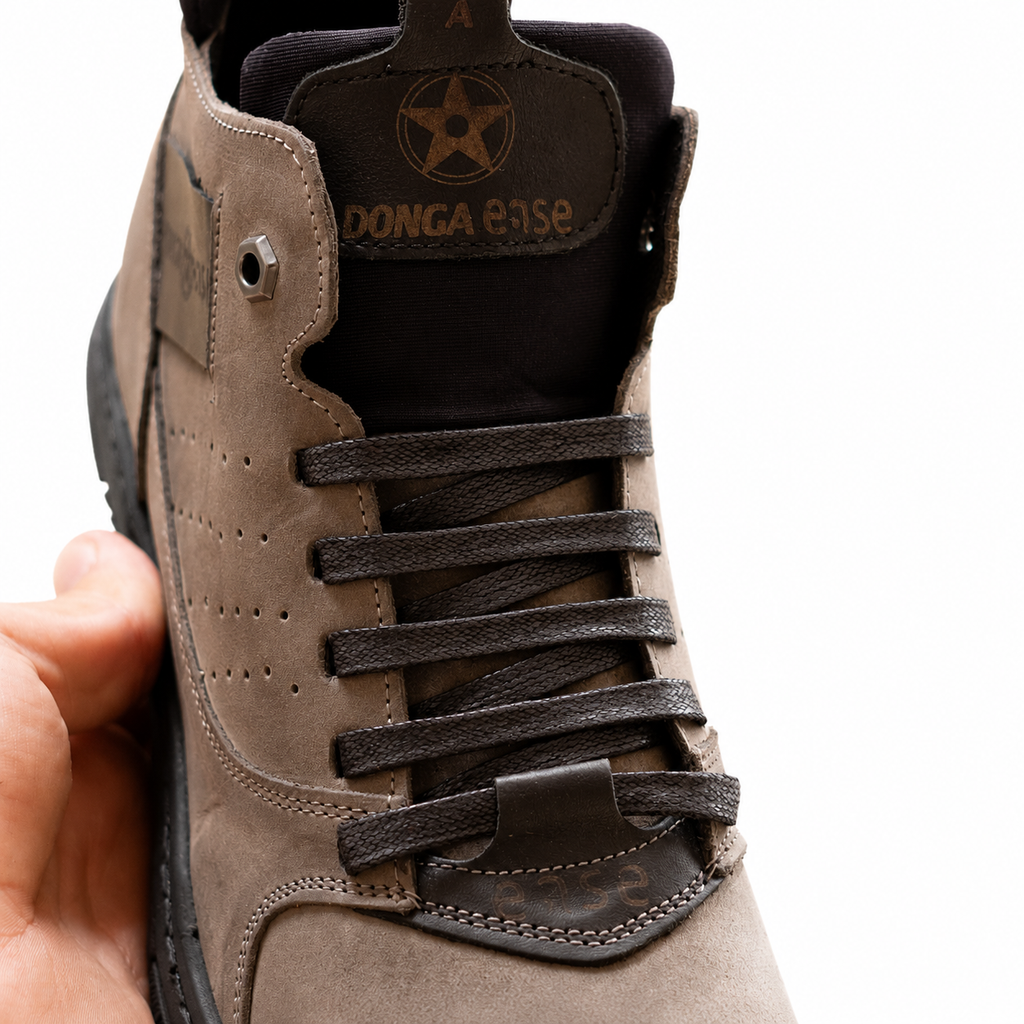 RAWI Urban Leather Shoes – Gray