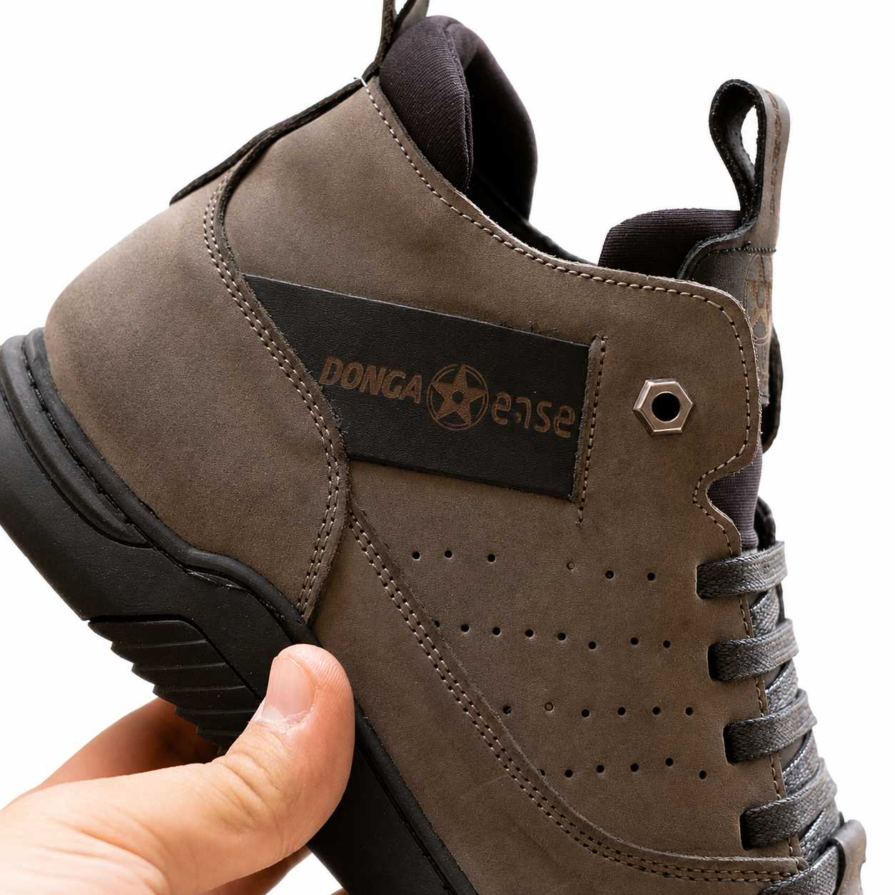 RAWI Urban Leather Shoes – Gray